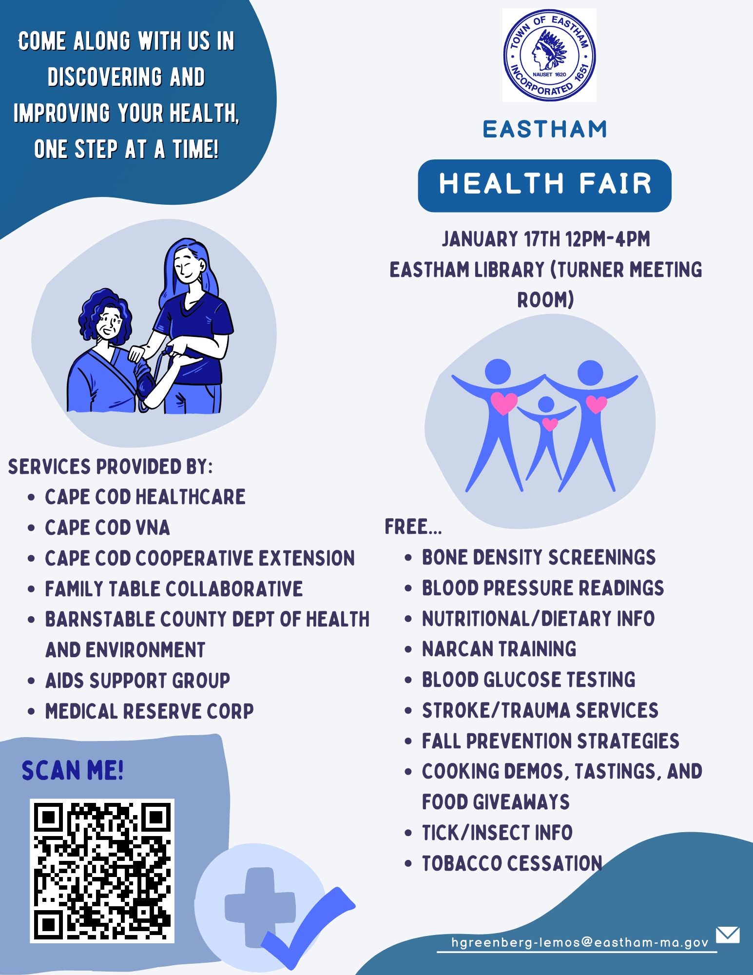 Eastham Health Fair Flyer