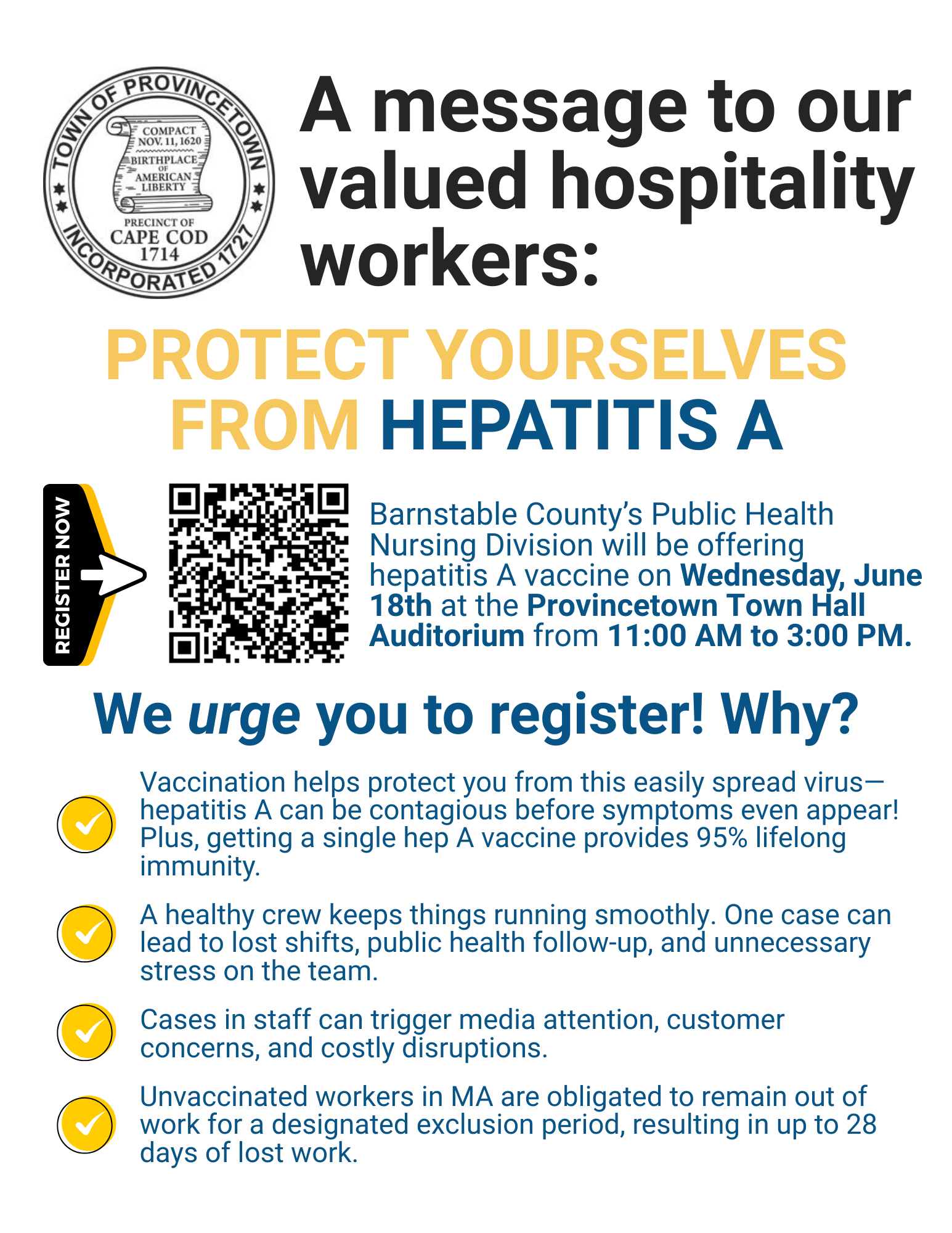 Heptitis A Vaccine Clinic 