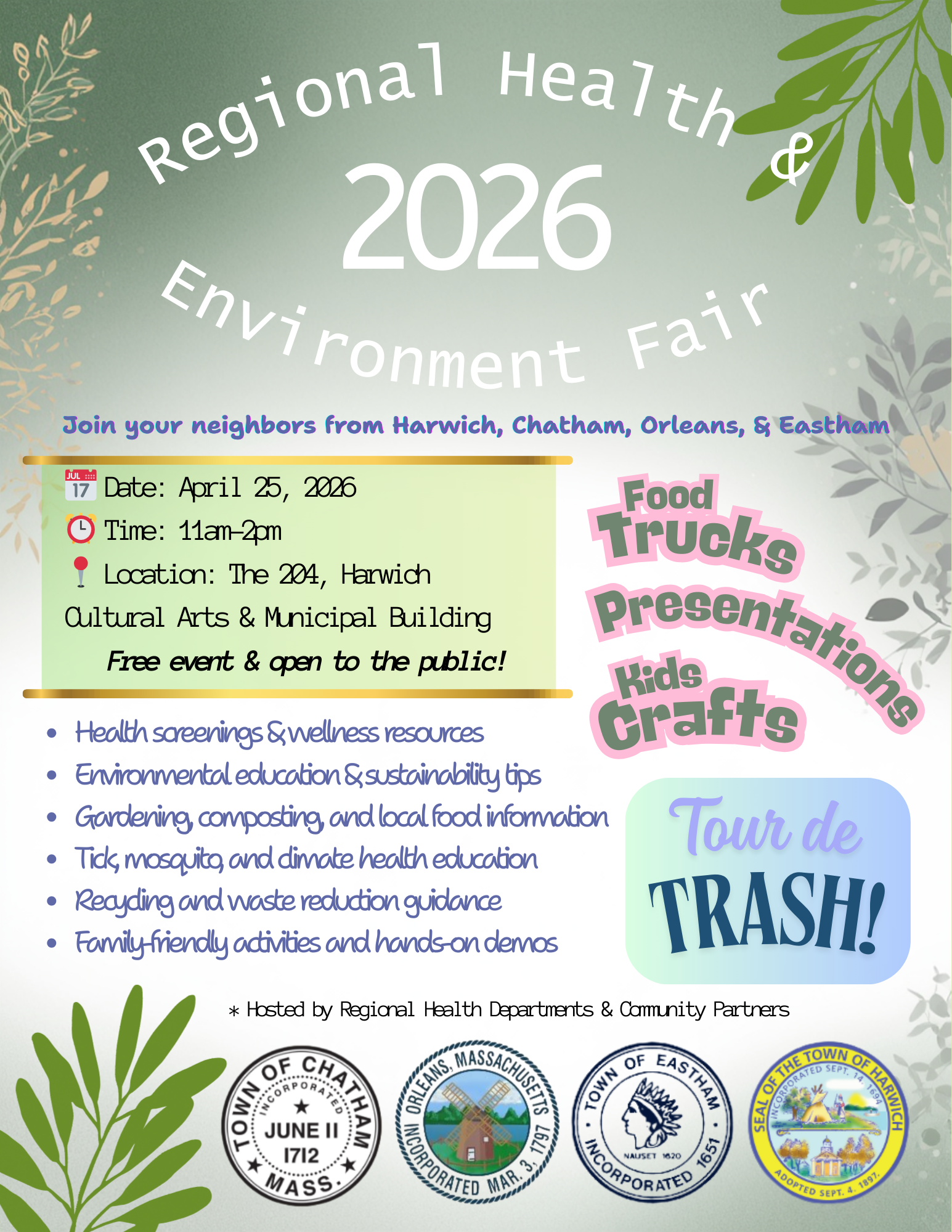 Health and Environment Flyer 2026